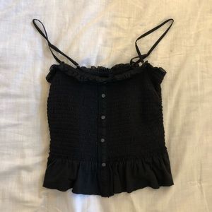 Abercrombie tank/tube crop top